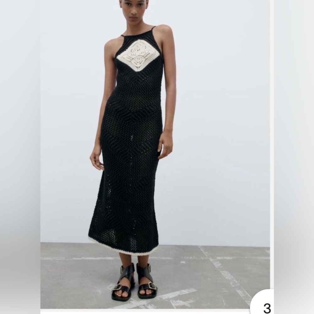 Zara Crochet Dress